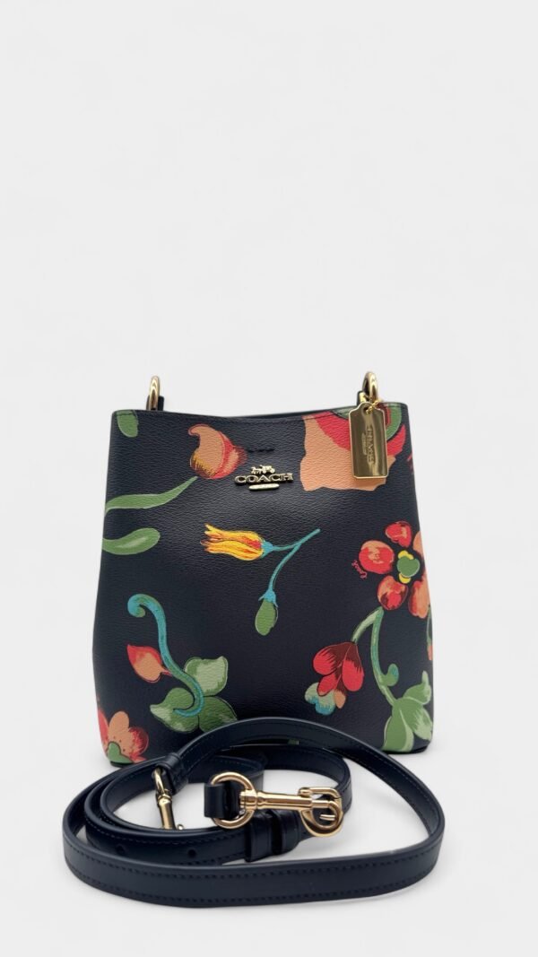 COACH - TOWN BUCKET FLORAL BAG - Image 2